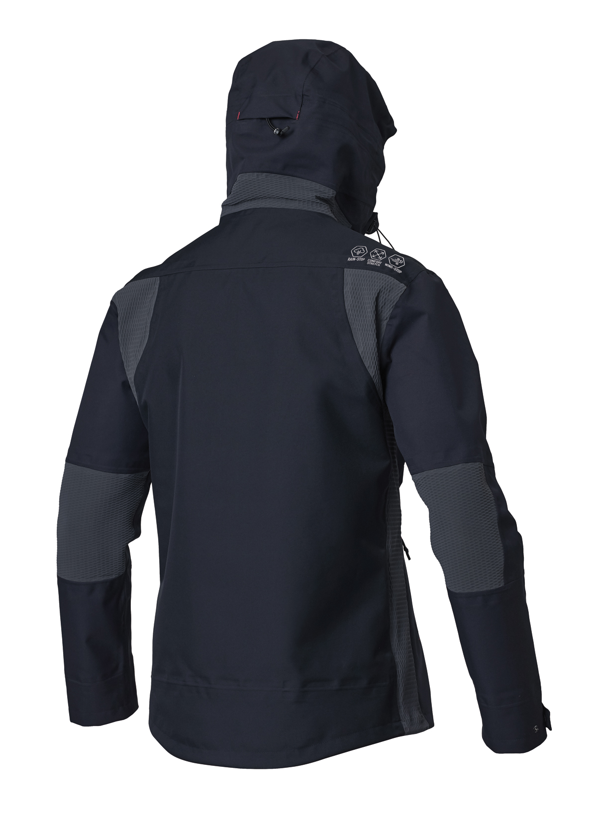 71GU0001 FINDER GUSCIO blu navy nero 4084 4 1 FINDER - Giacca guscio/Shell Jacket - immagine 2