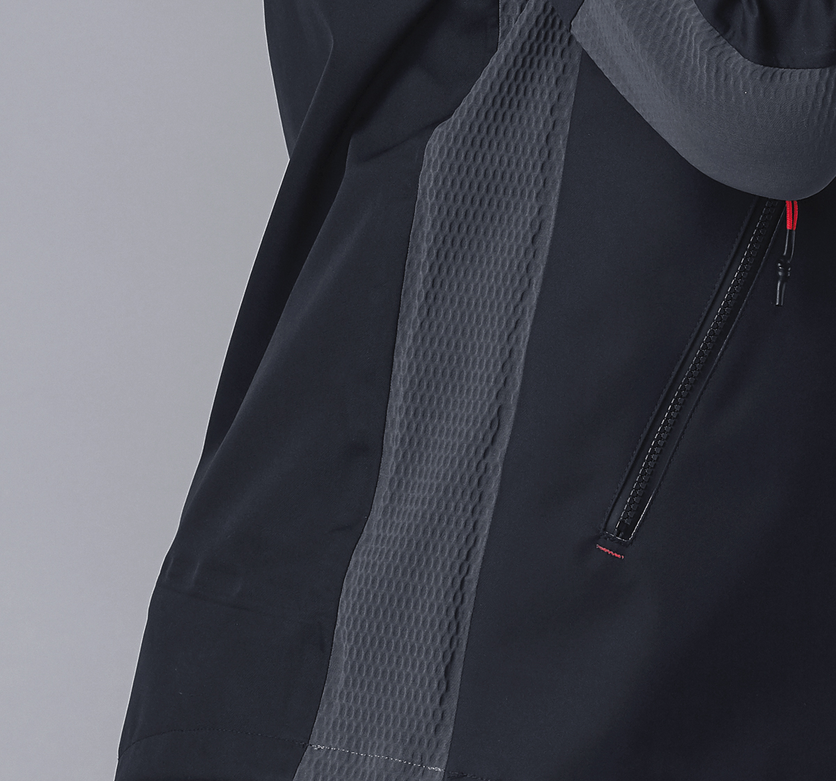 71GU0001 FINDER GUSCIO blu navy nero 4084 5 1 FINDER - Giacca guscio/Shell Jacket - immagine 3